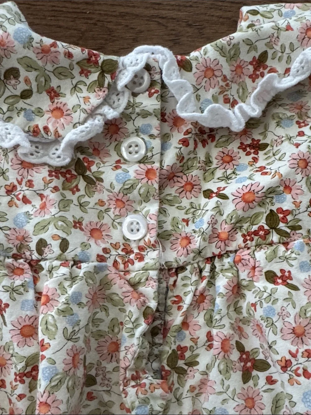 Cecil And Lou Floral Lace Collar Dress